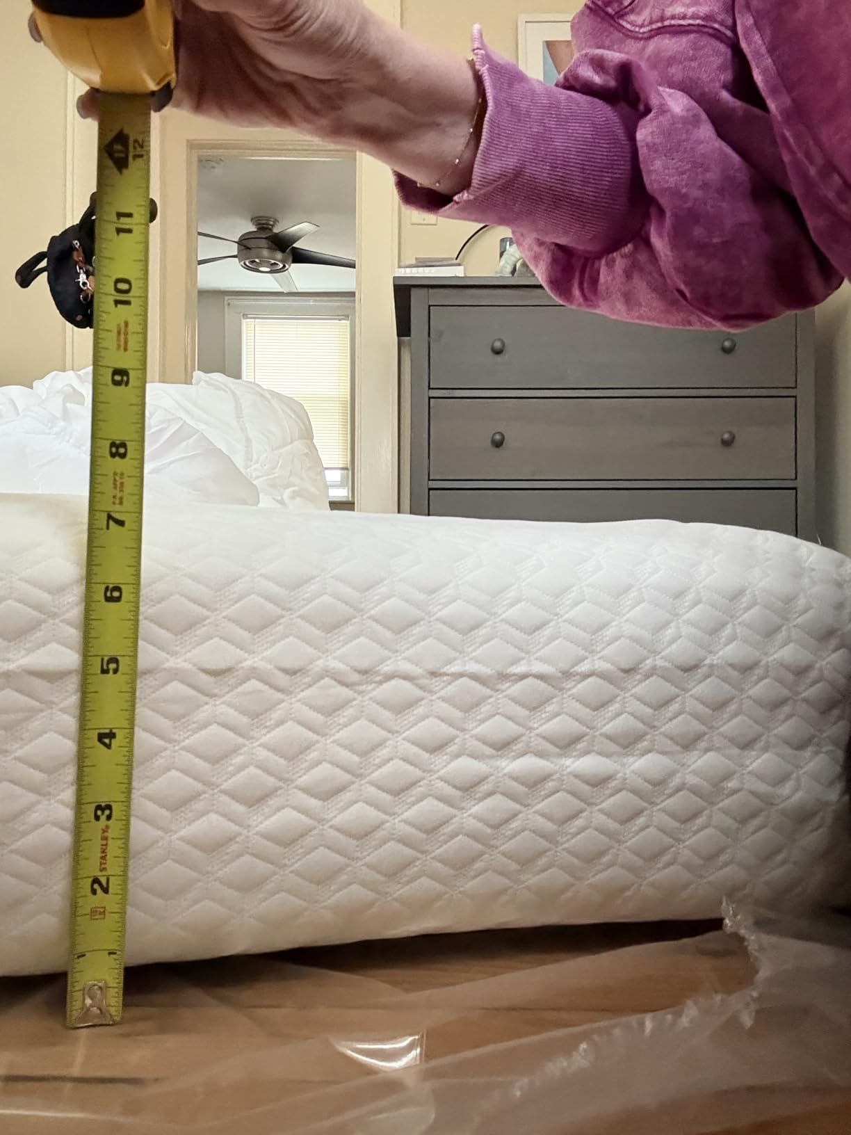 Neo Sleep Queen 12 Inch Hybrid Pocket Spring Mattress, Motion Isolation customer photo 1