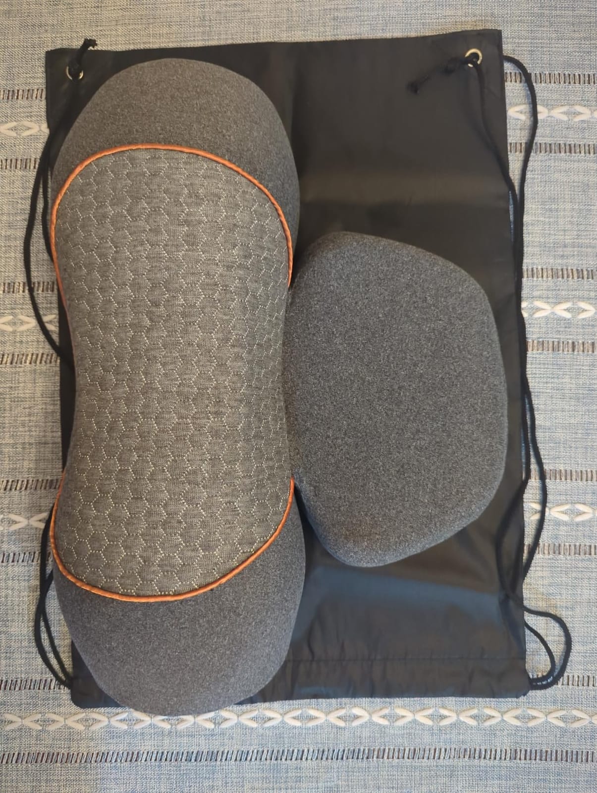 Upalled Cordless Heated Neck Massager Pillow for Pain Relief Deep Tissue customer photo 1