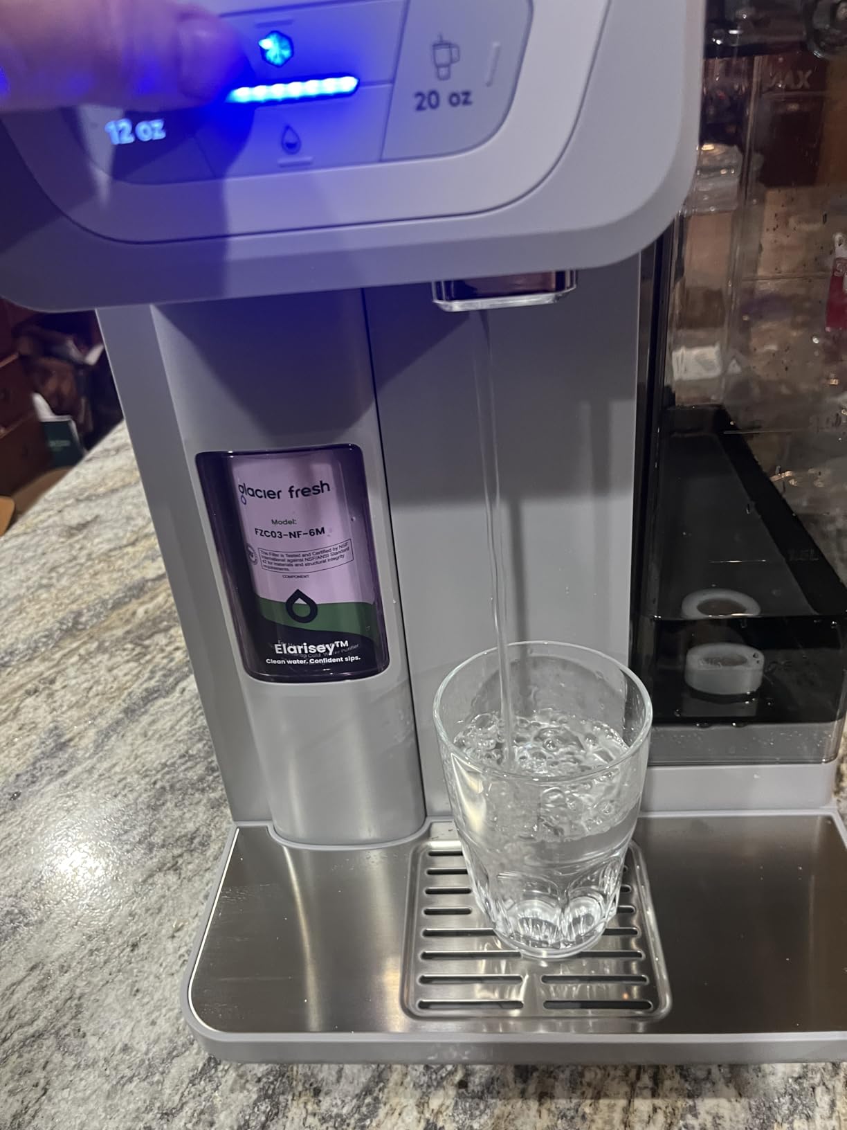 GLACIER FRESH C03 Coolon Countertop Cold Water Purifier, Zero Wastewater customer photo 1