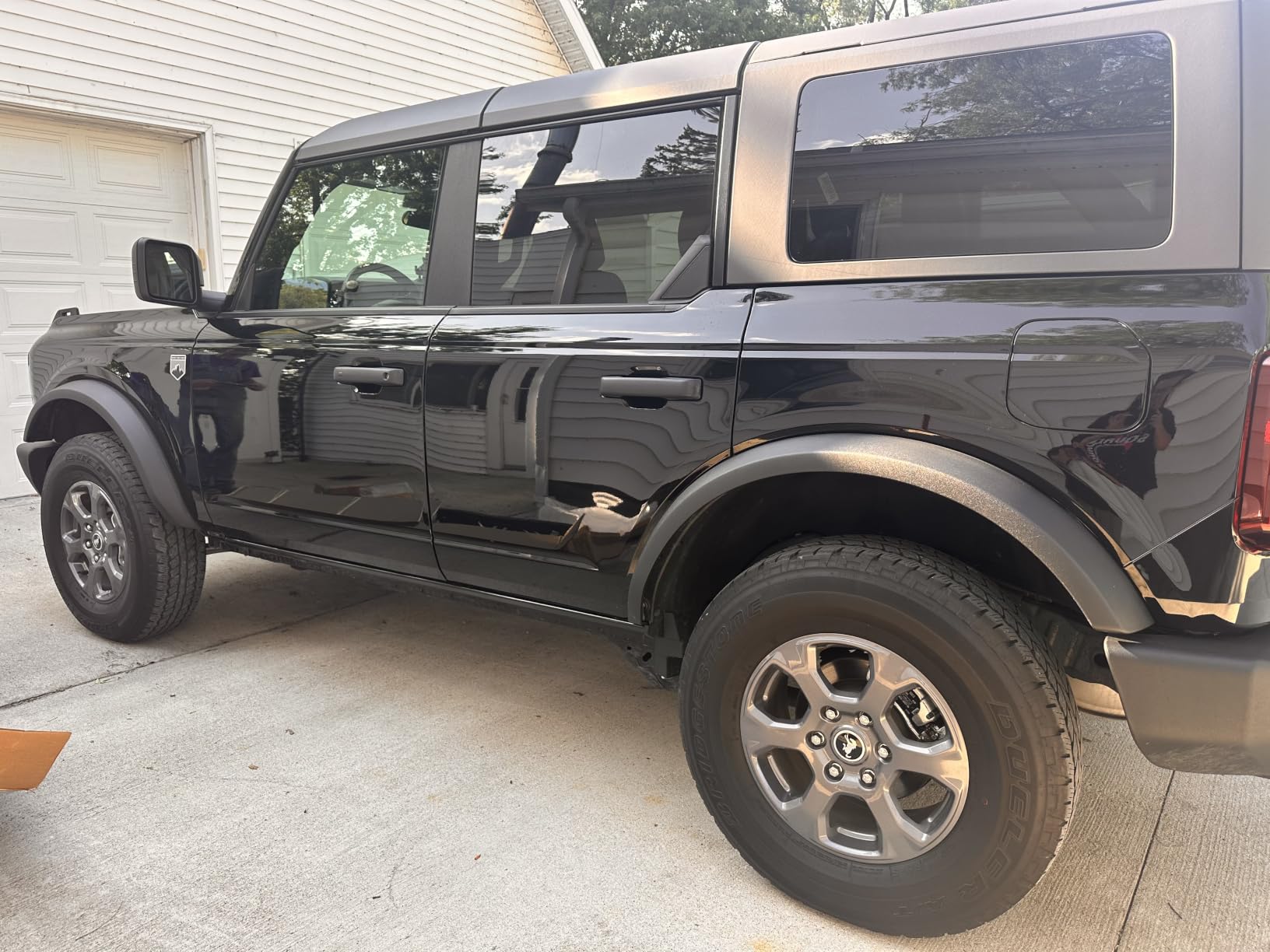 Two-Stair Running Boards for 2015-2026 Ford F150 SuperDuty Crew Cab customer photo 1