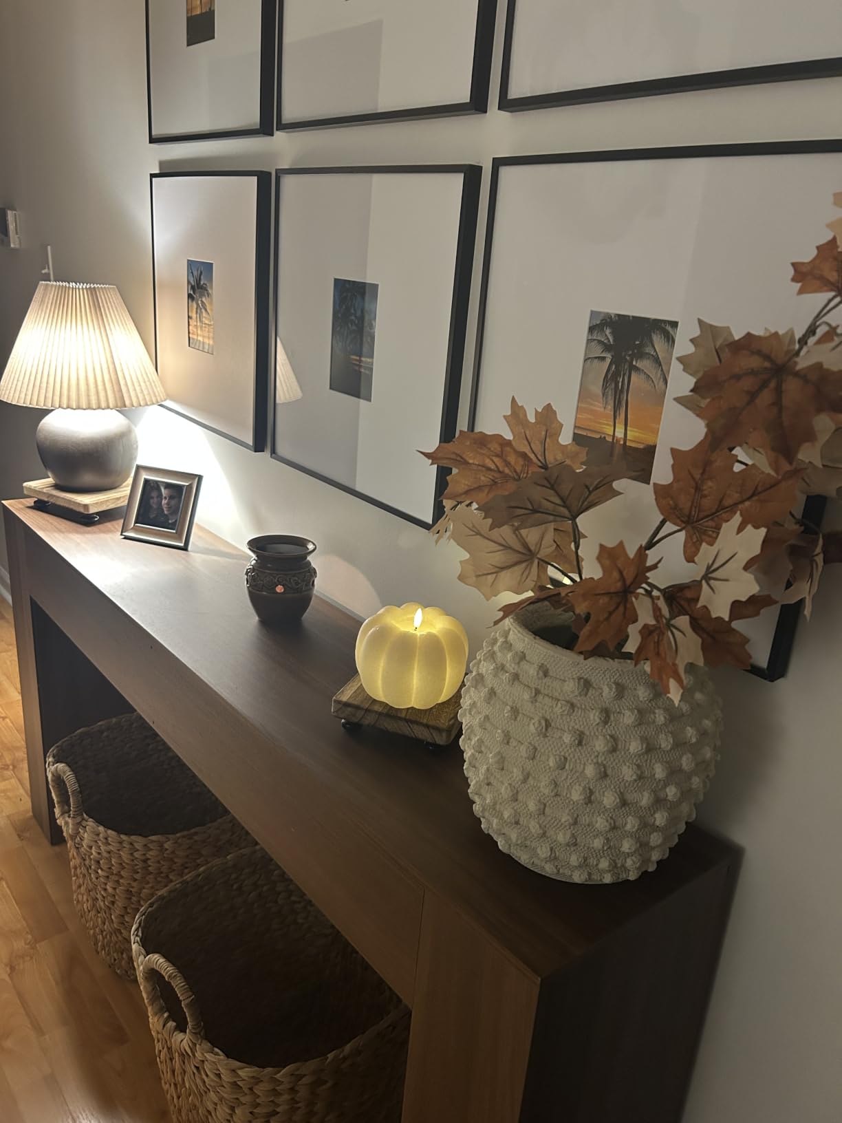 VASAGLE 63 Inches Entryway Table, Thick Tabletop Console Table, Farmhouse customer photo 1