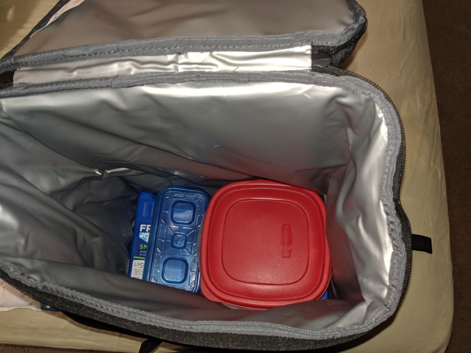 TOURIT 30 Cans Insulated Double Deck Lunch Cooler Backpack customer photo 1