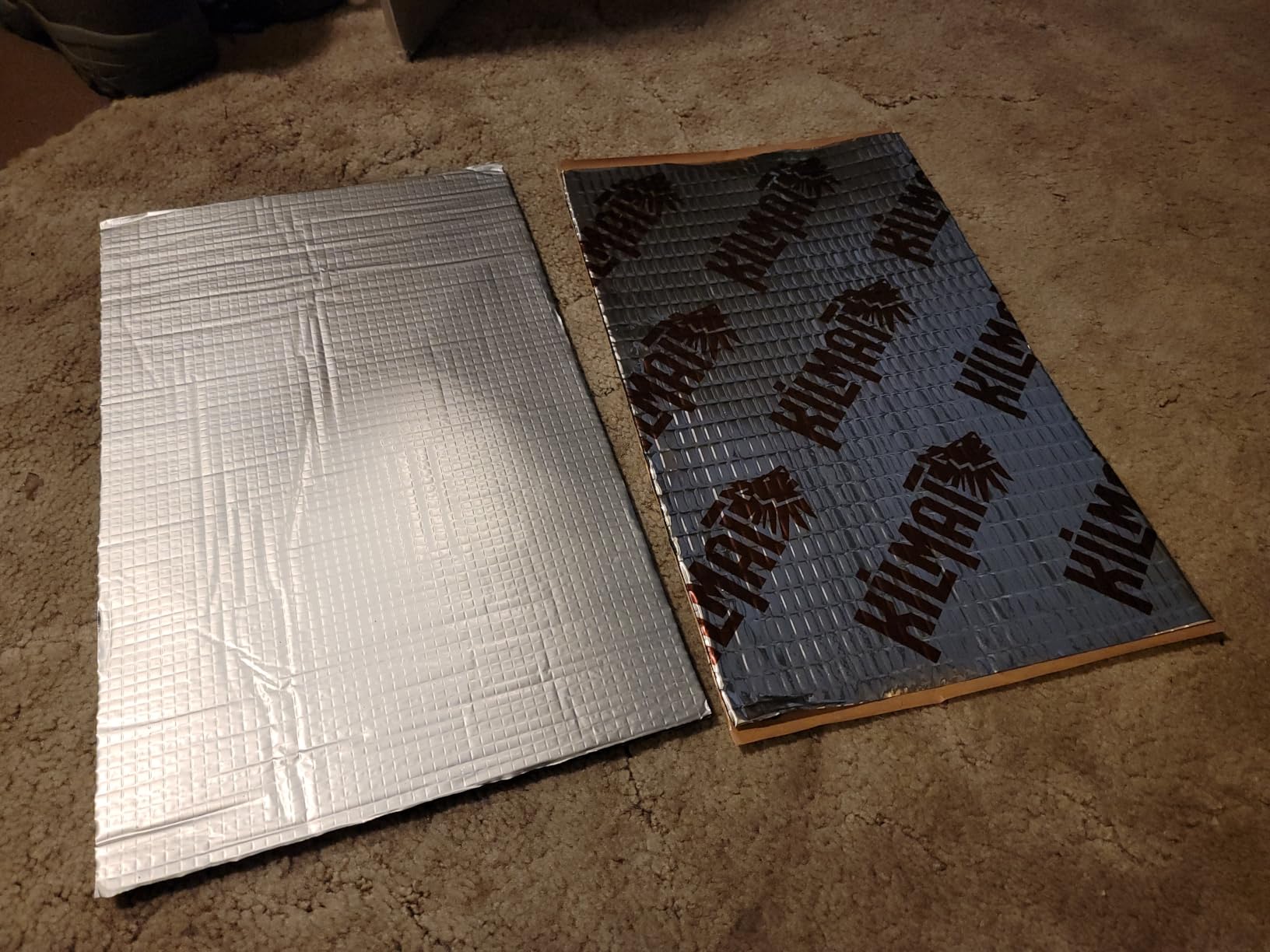 YesBes 32 sqft Sound Deadening Mat, 197 mil(5mm) Sound Deading Material for Cars, Automotive Sound Deadener Foam, Audio Noise Insulation and dampening (30 Pcs) customer photo 1