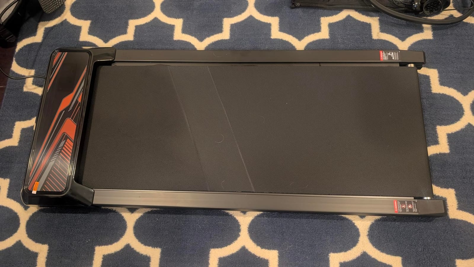 Under Desk Treadmill, Walking Mat with Incline pad customer photo 2