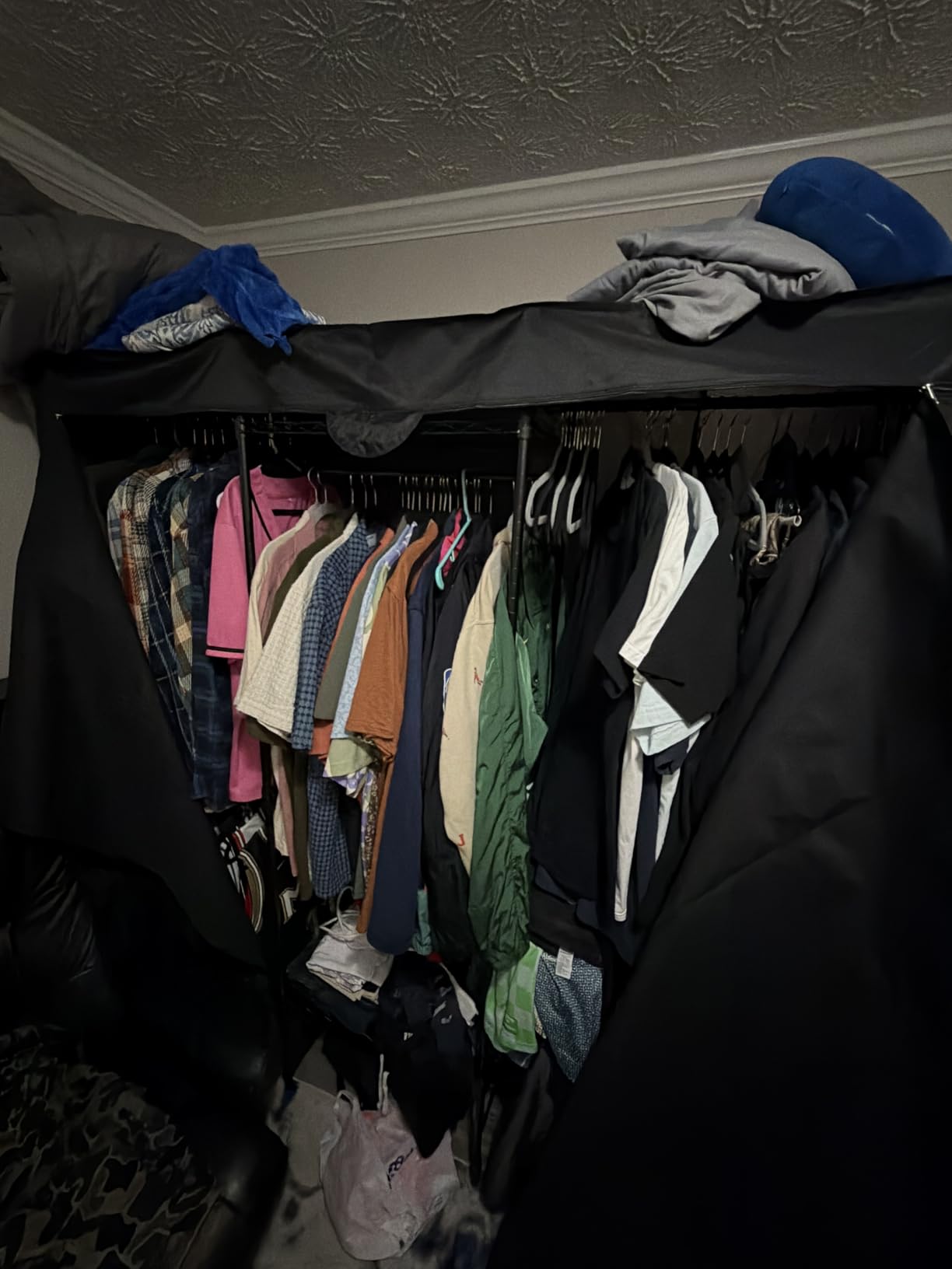SONGMICS Closet Organizers and Storage, Clothes Rack with Shelves customer photo 2