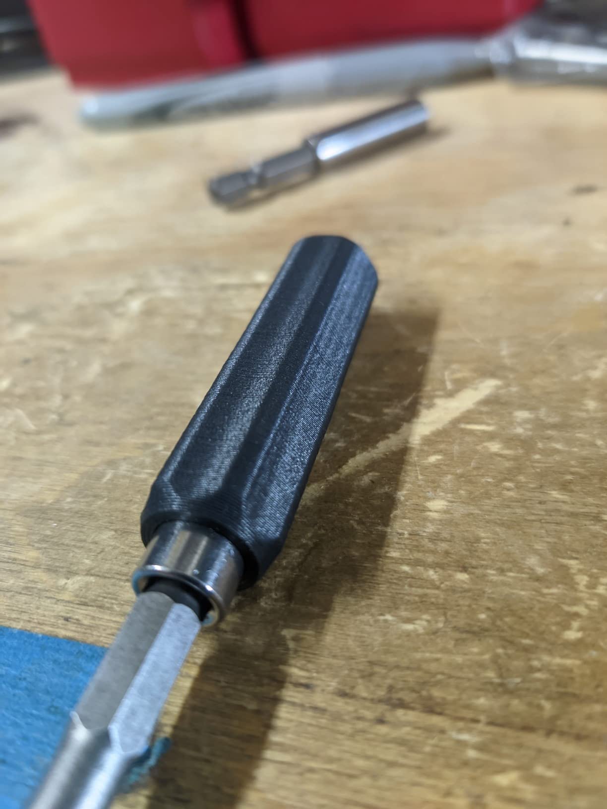 IEMAI Carbon Fiber Polycarbonate Filament 1.75mm, PC-CF Matte Black 1kg customer photo 1