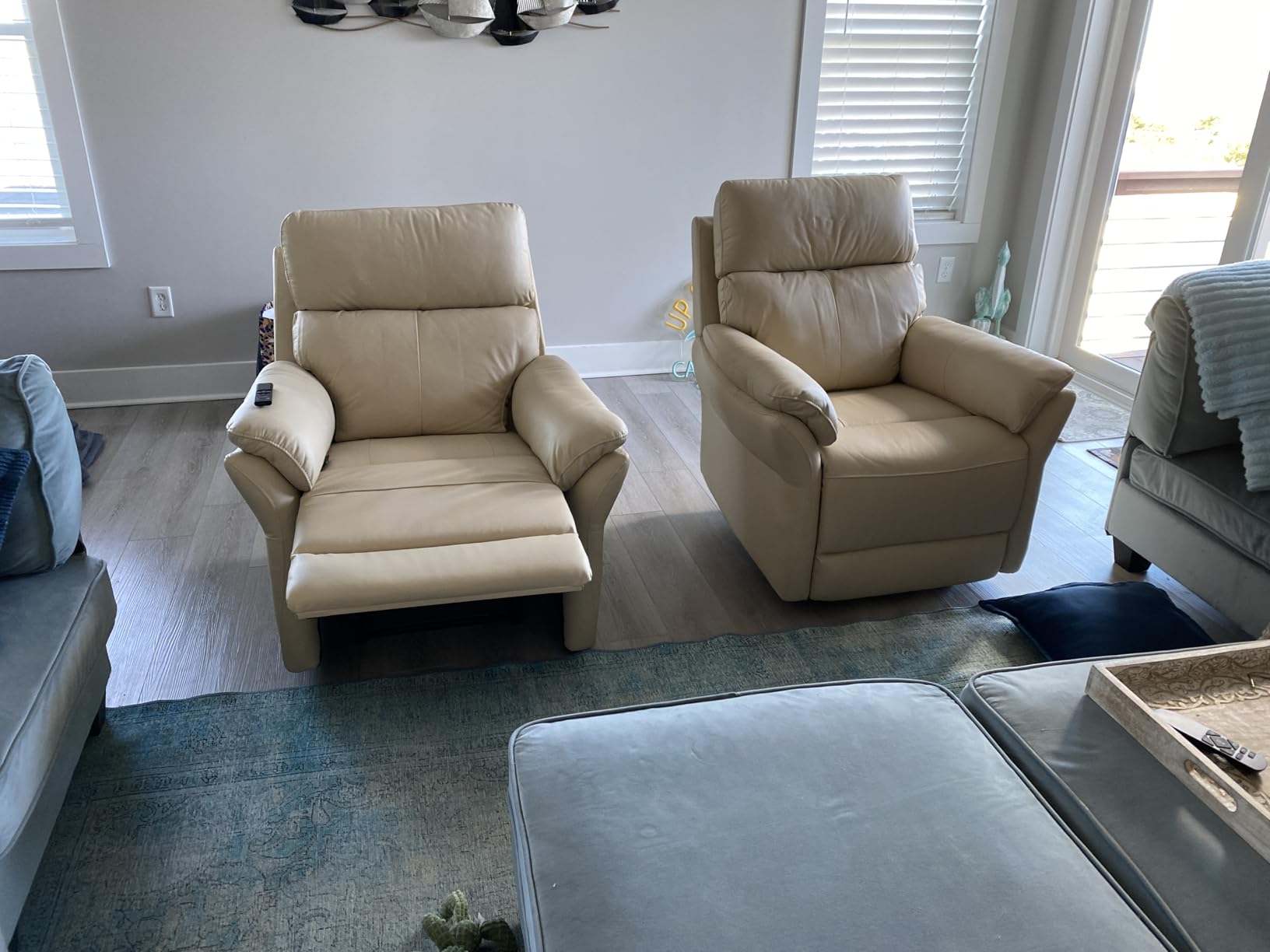 AIRSKY Genuine Leather Recliner Chair for Adults customer photo 2