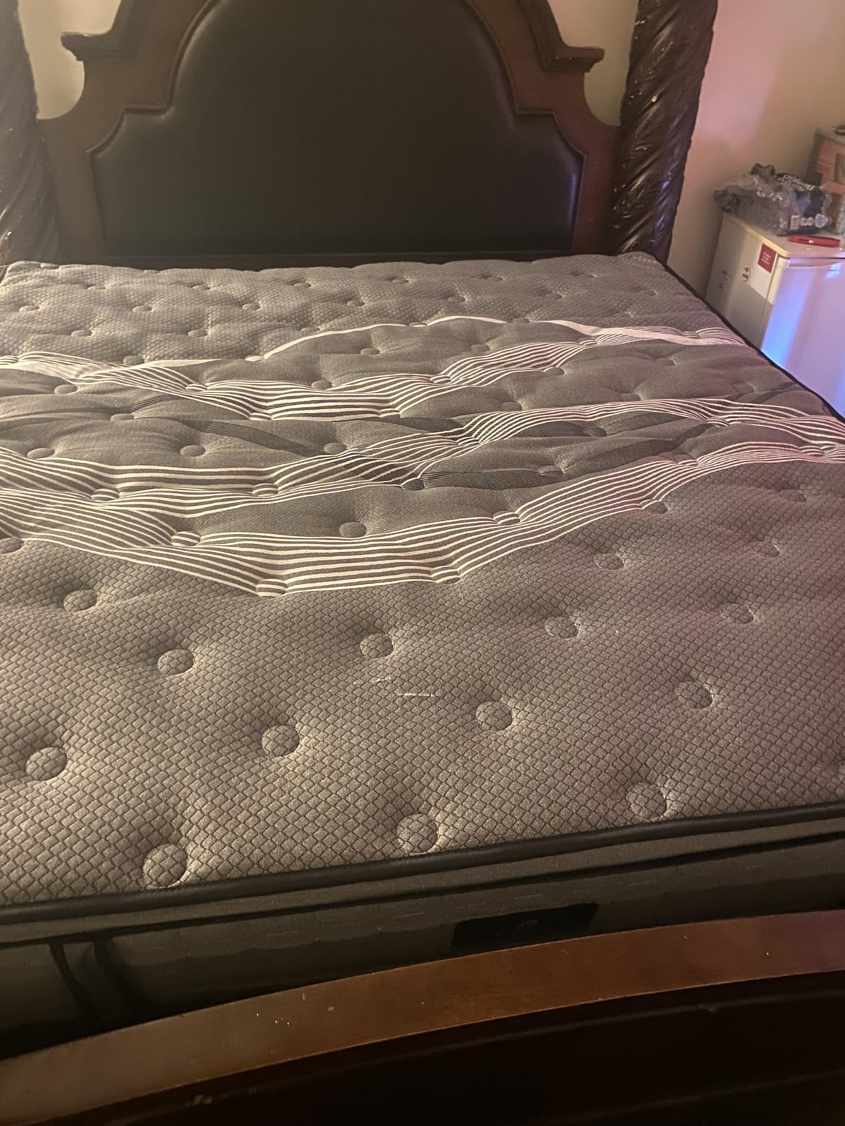 King Size Mattress 14 Inch, Upgraded Luxury Hybrid King Mattress in a Box customer photo 2