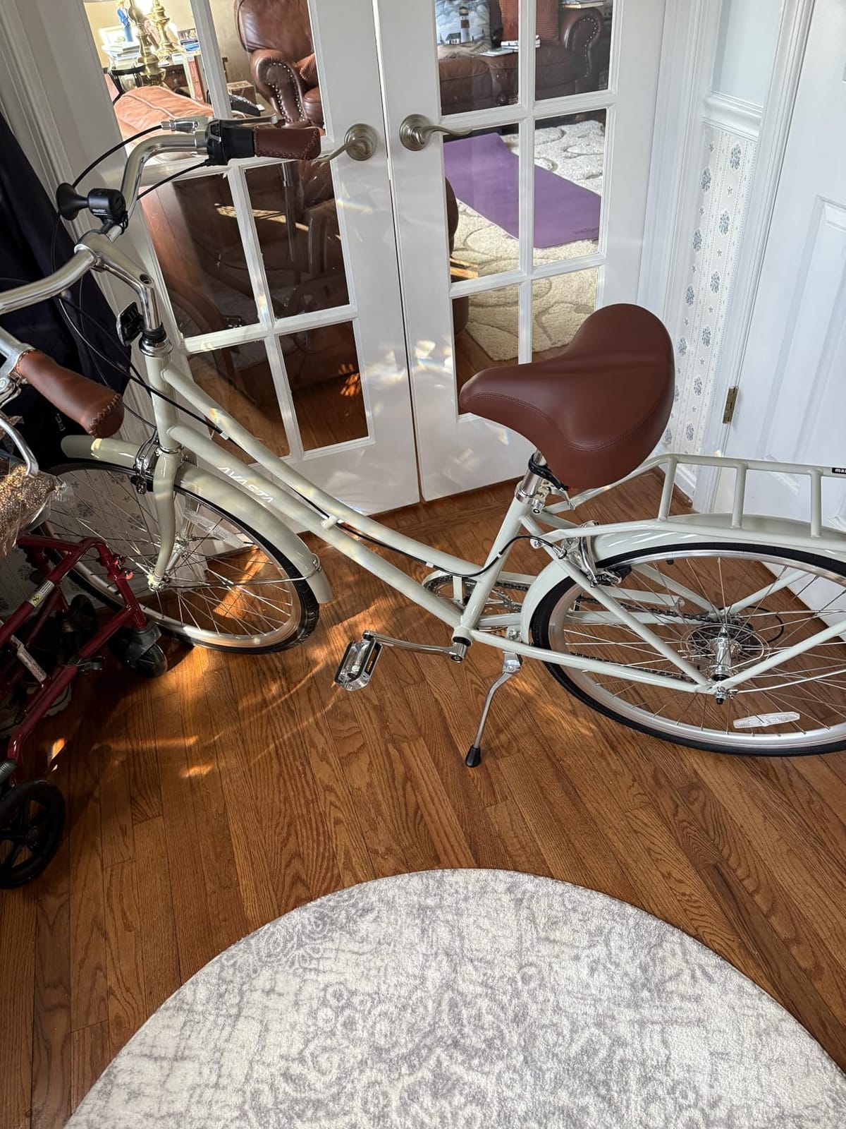 AVASTA Vela 26 Inch High Tensile Steel Frame Women Female Hybrid Bike customer photo 2