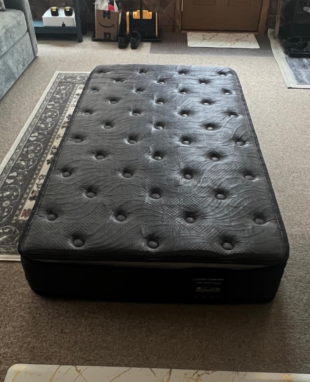 Extra Firm Queen Mattress 12 inch,Cooling Hybrid Mattress for Deep Sleep customer photo 2