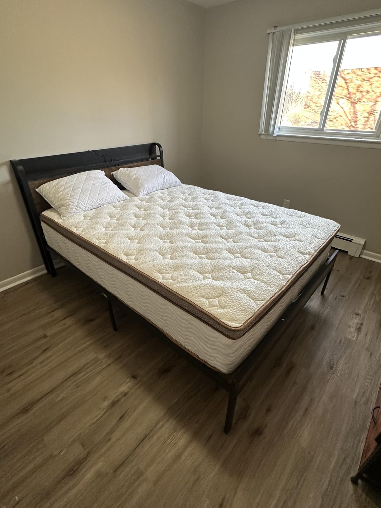 BedStory Firm King Mattress 14 Inch, Hybrid Mattress Orthopedic Support customer photo 2