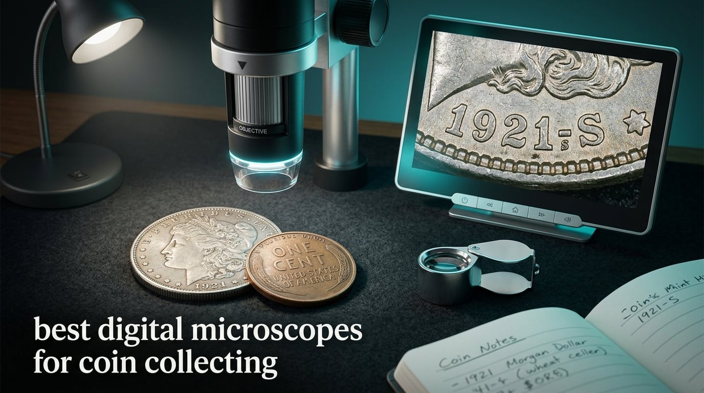 best digital microscopes for coin collecting
