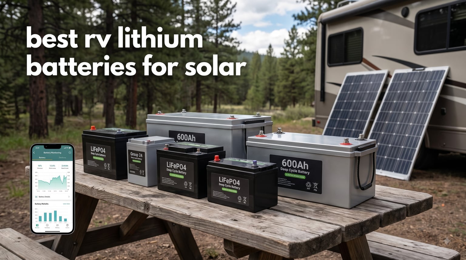 best rv lithium batteries for solar
