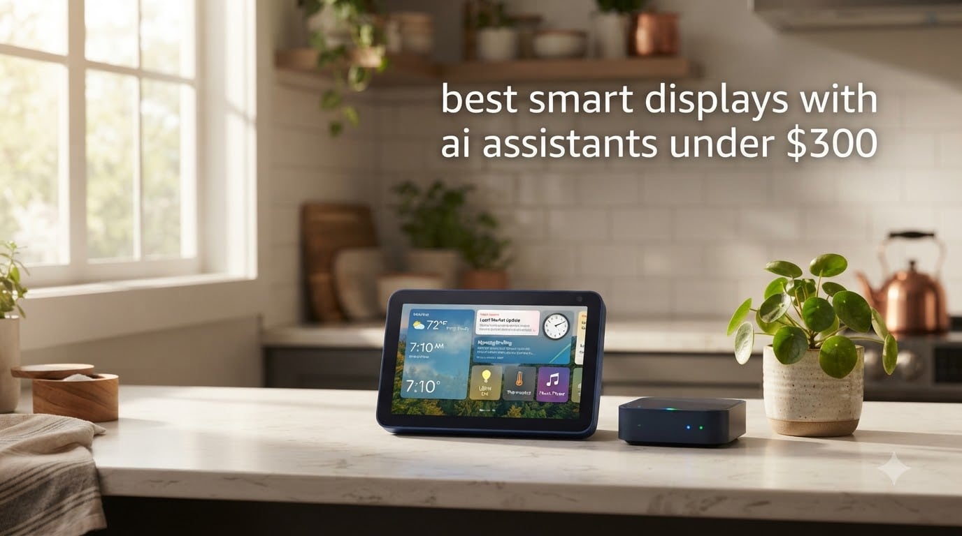 best smart displays with ai assistants under $300