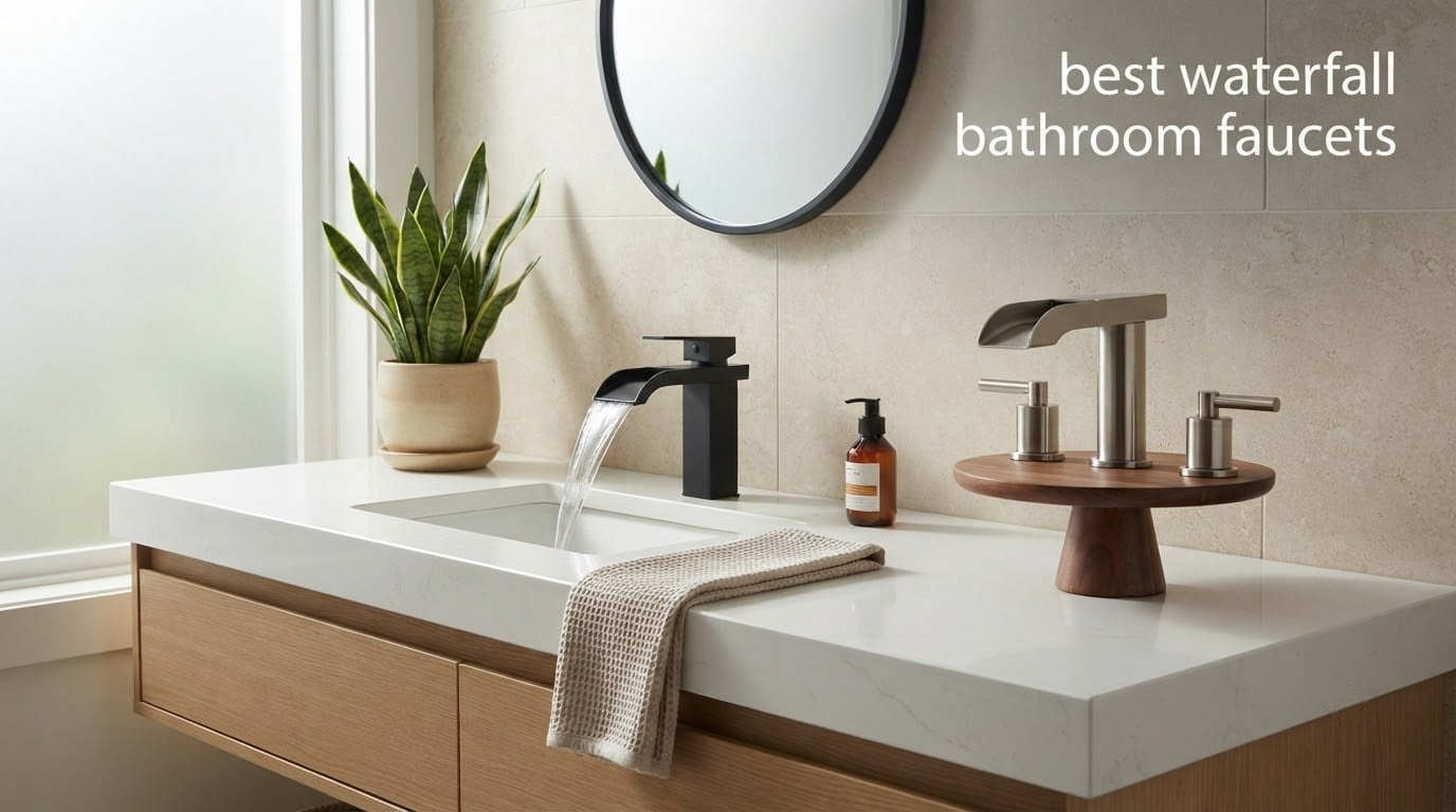 best waterfall bathroom faucets