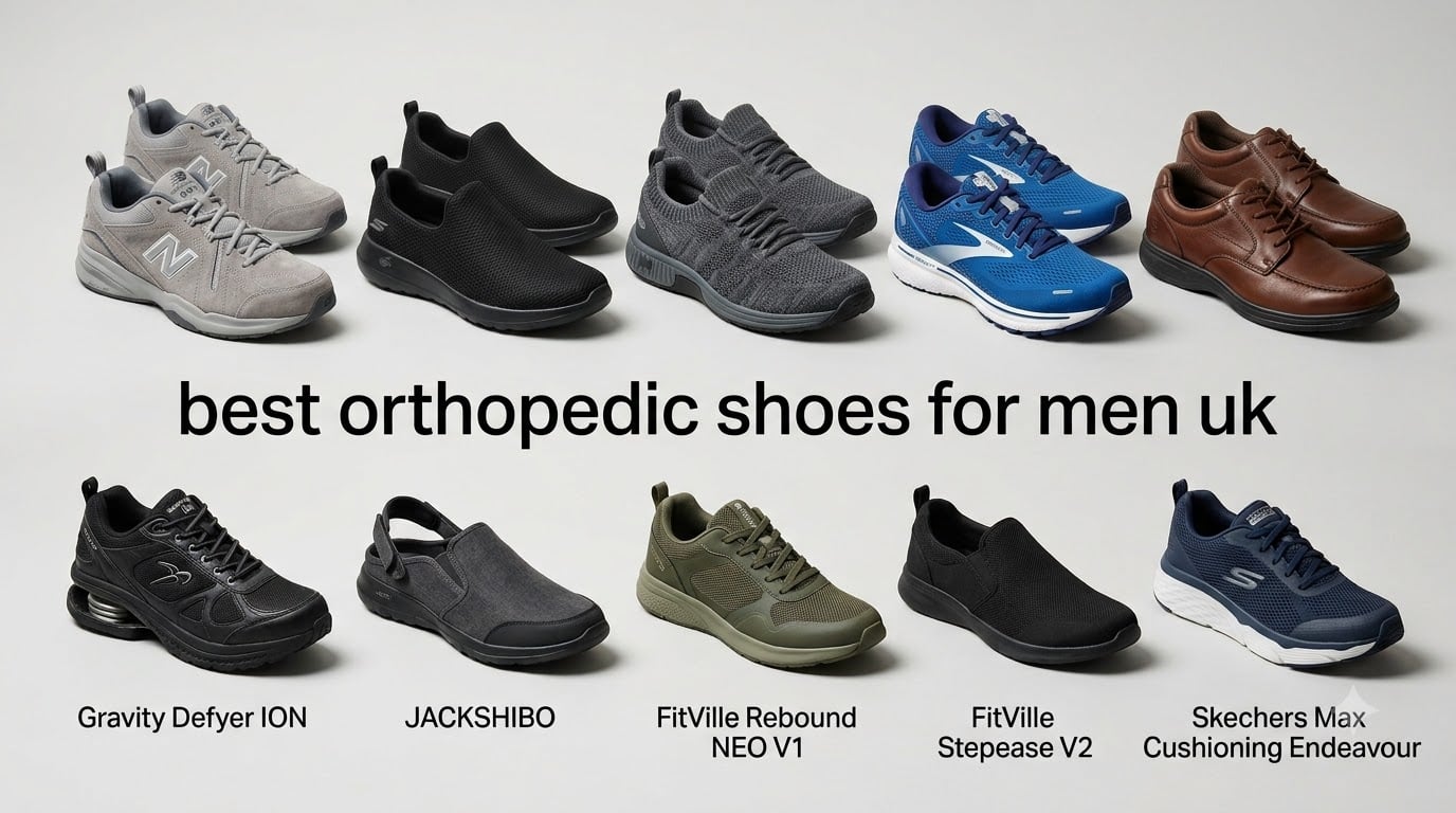 best orthopedic shoes for men uk
