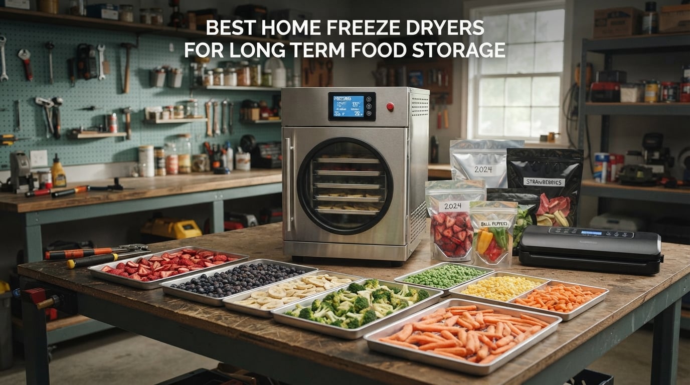 best home freeze dryers for long term food storage