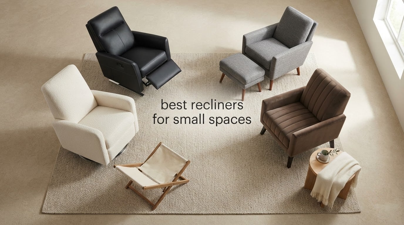 best recliners for small spaces