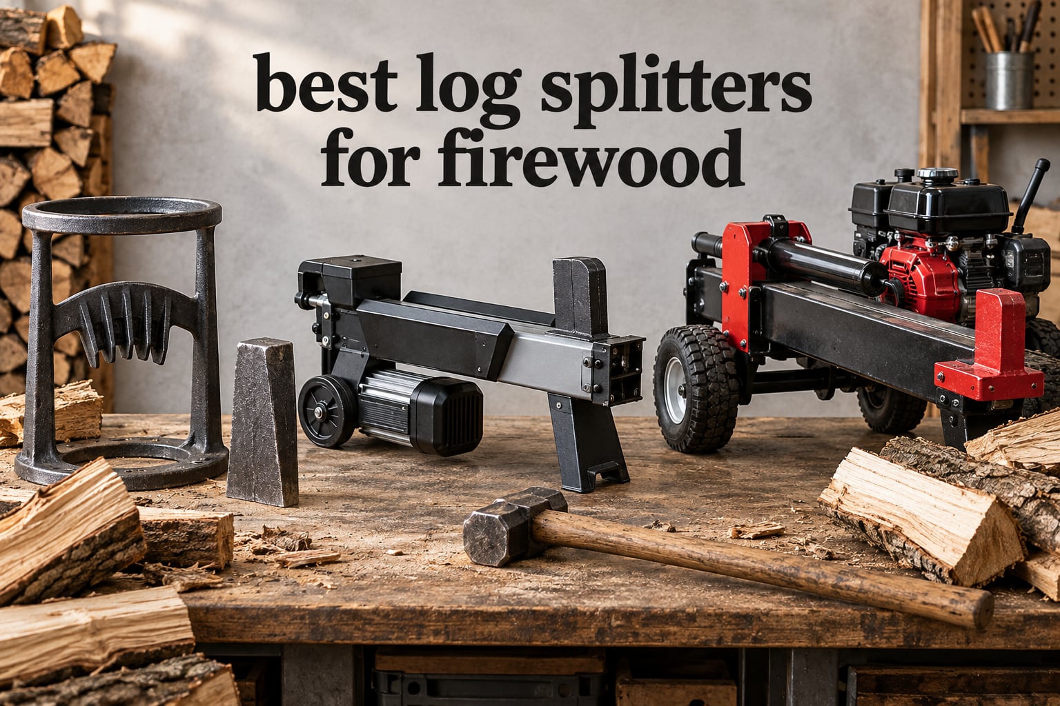 best log splitters for firewood