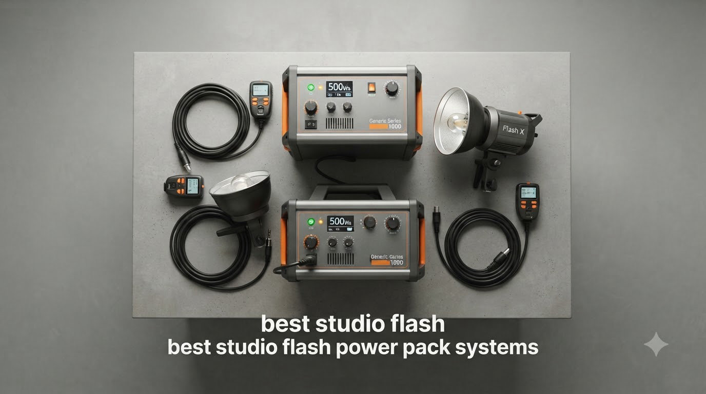 best studio flash power pack systems