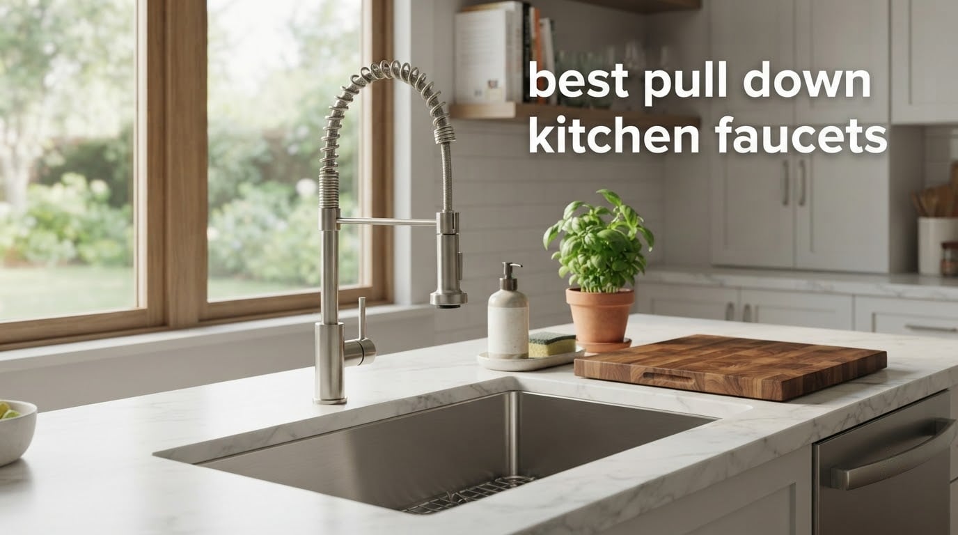 best pull down kitchen faucets