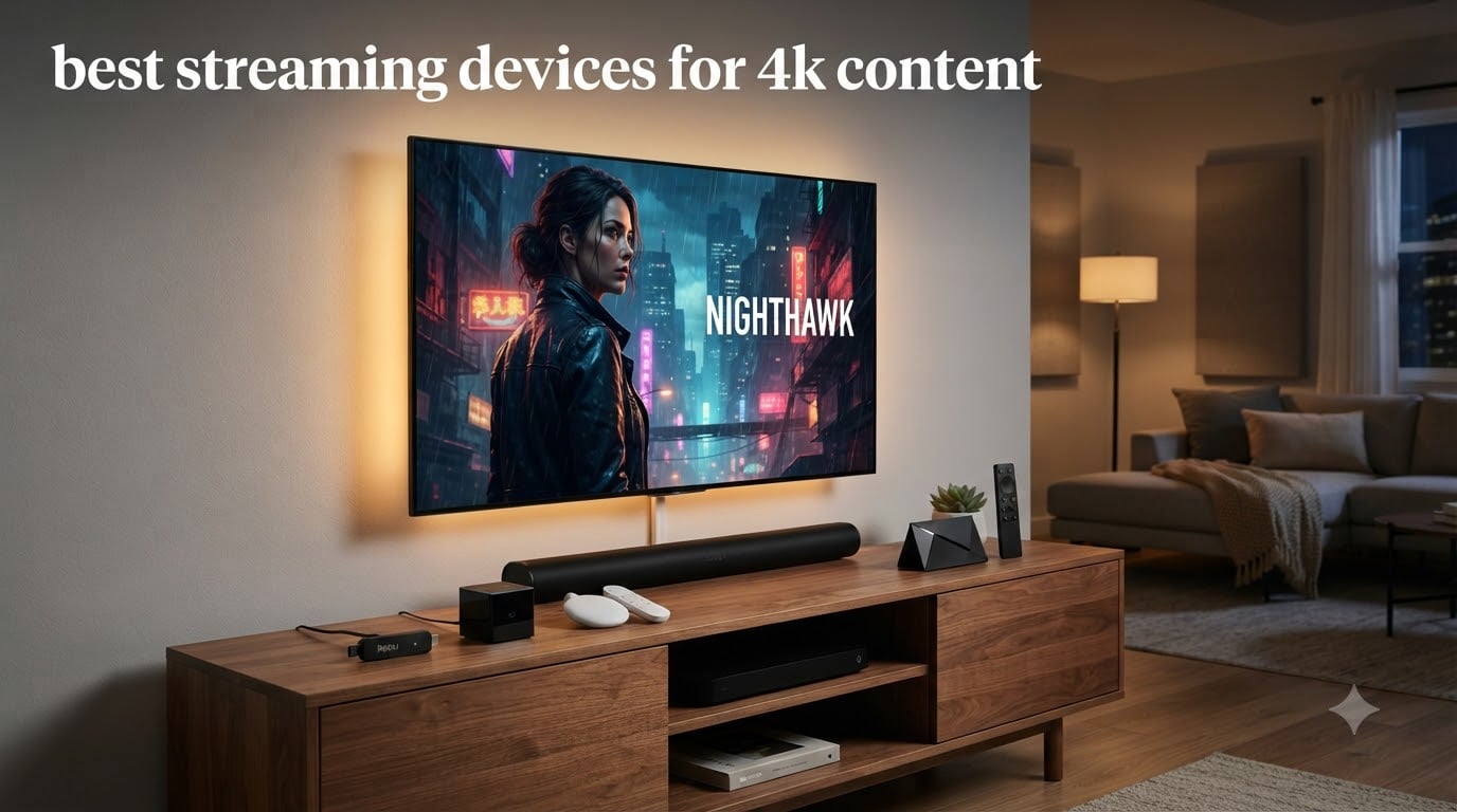 best streaming devices for 4k content