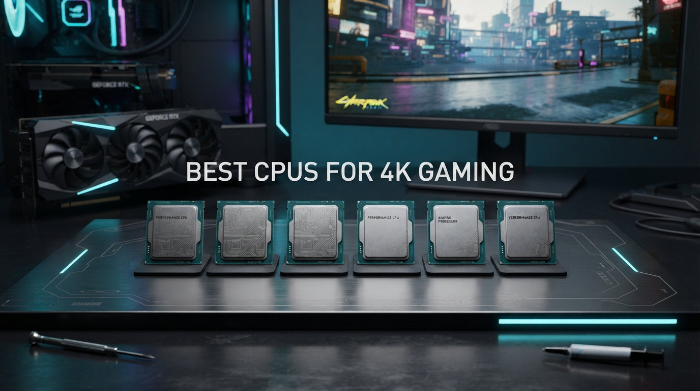 best cpus for 4k gaming