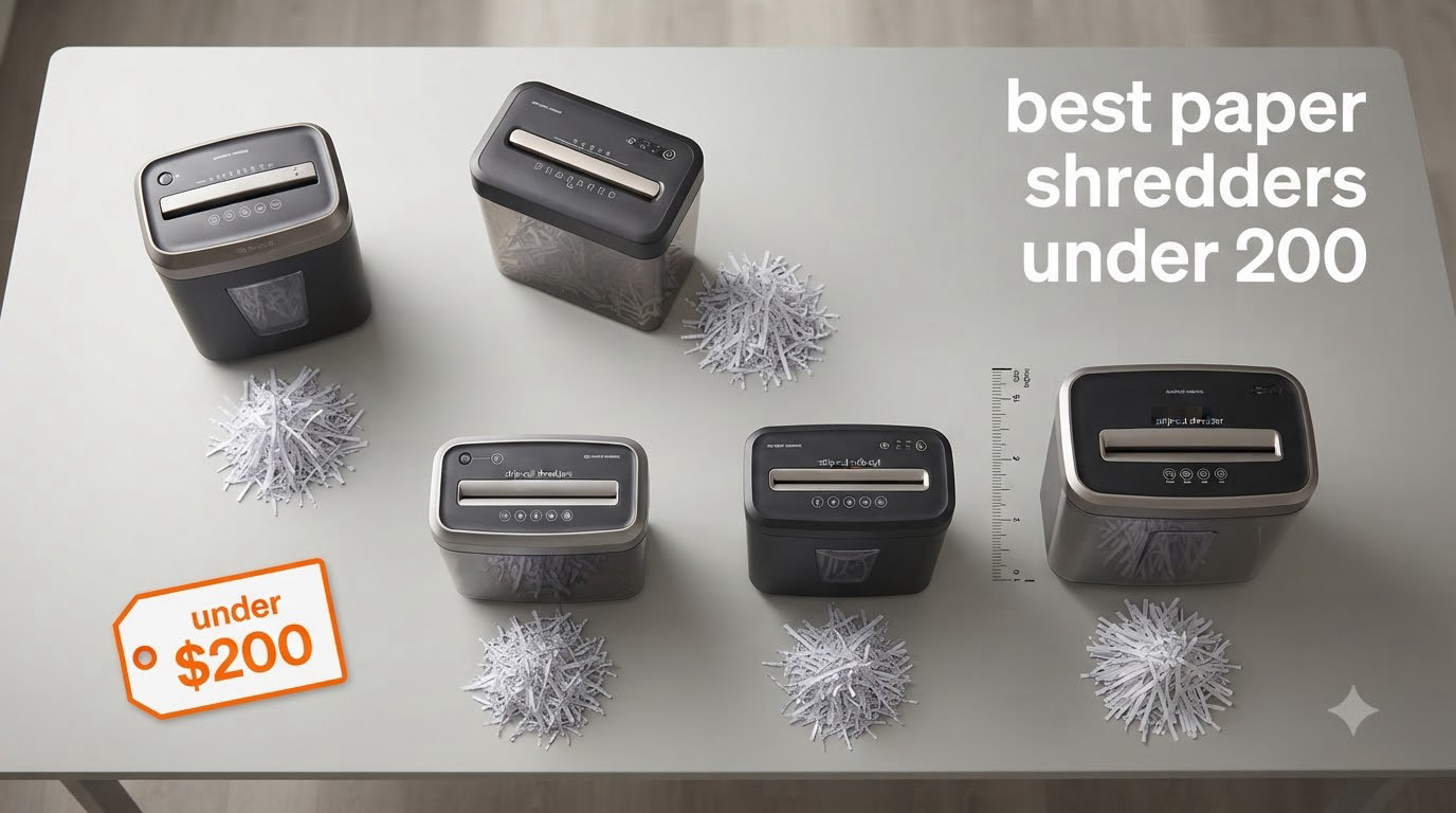 best paper shredders under 200