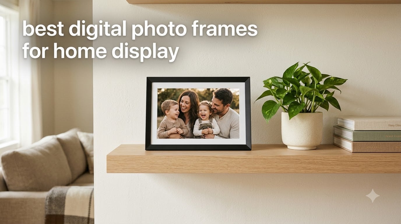 best digital photo frames for home display