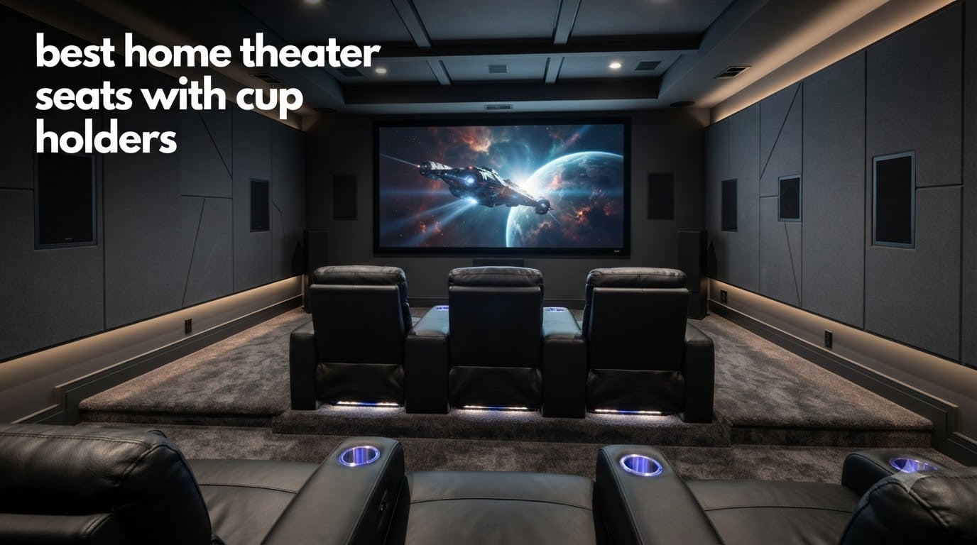best home theater seats with cup holders