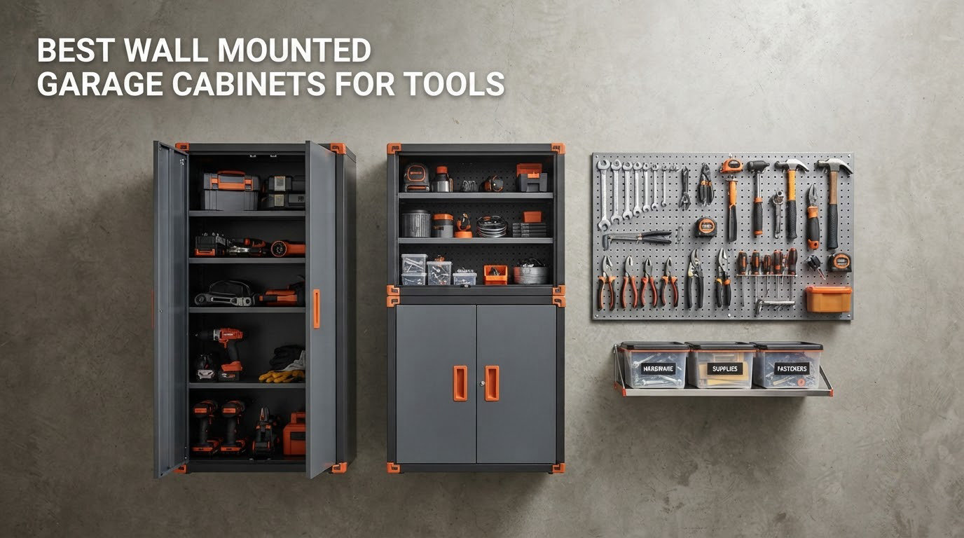 best wall mounted garage cabinets for tools