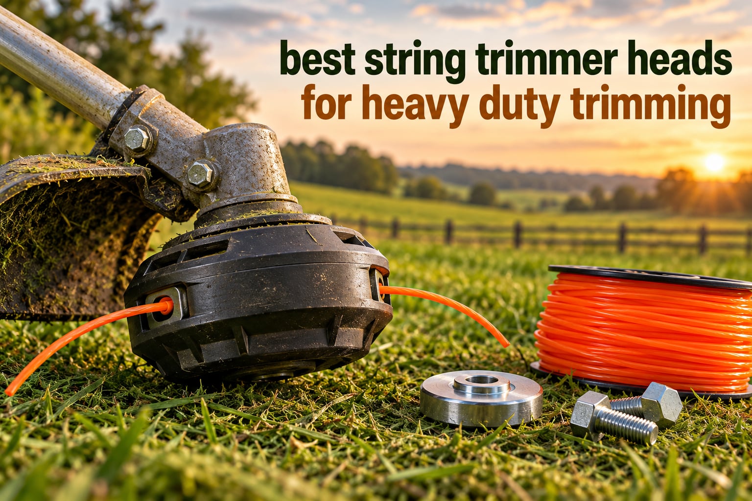 best string trimmer heads for heavy duty trimming
