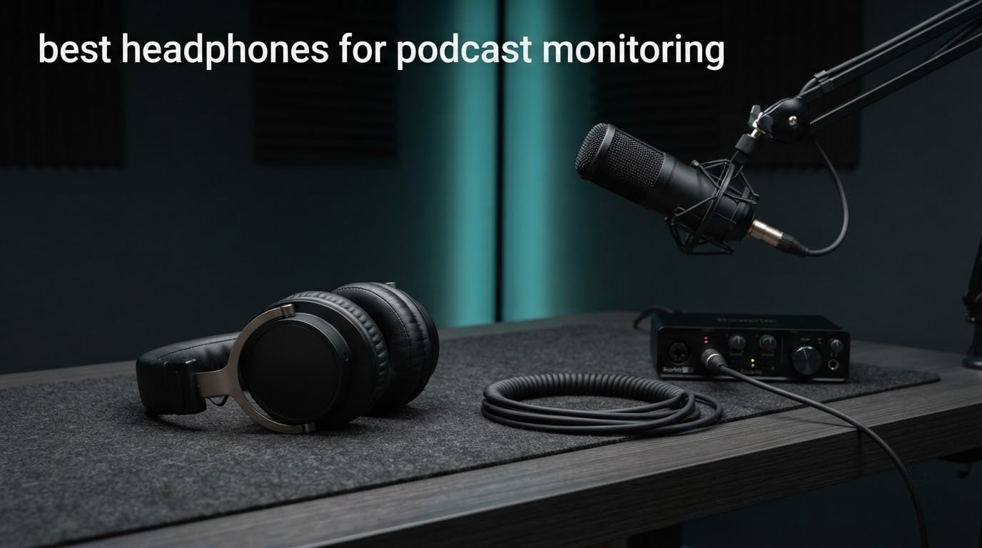best headphones for podcast monitoring