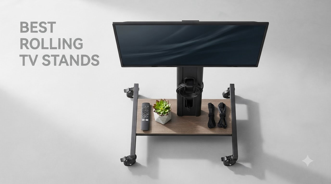 best rolling tv stands