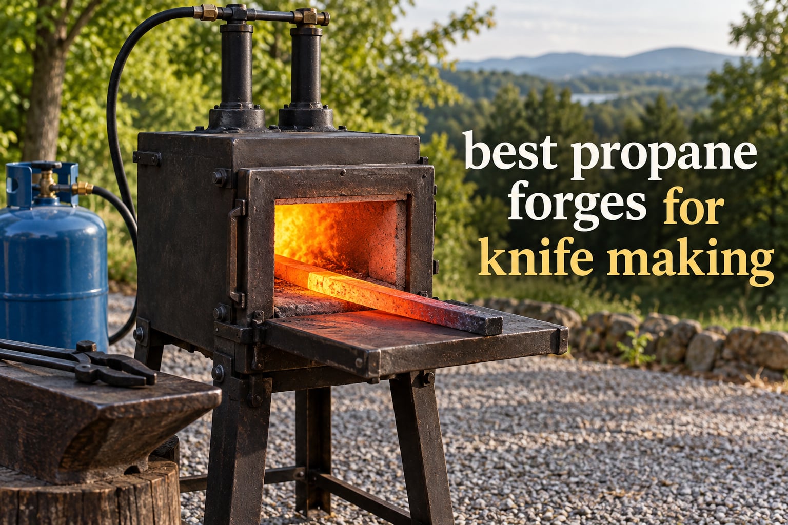 best propane forges for knife making