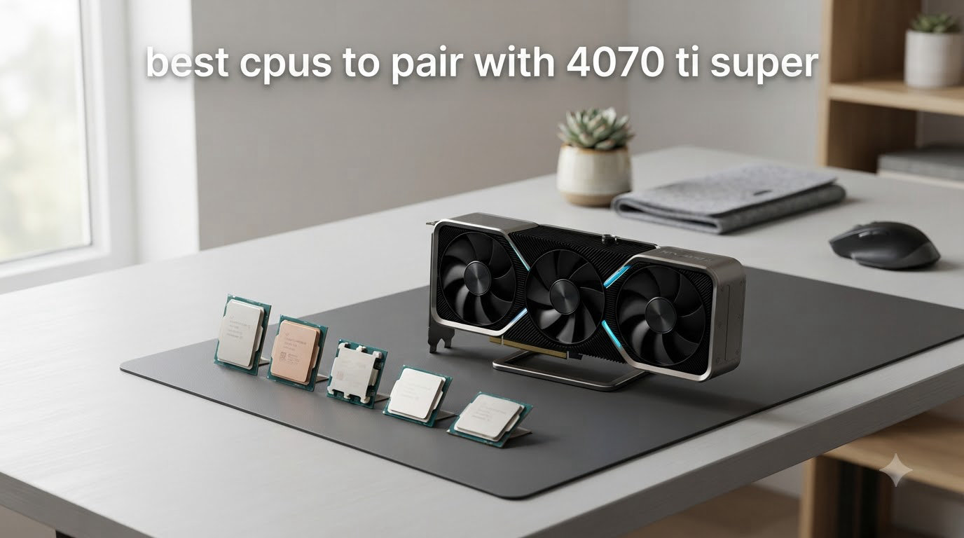 best cpus to pair with 4070 ti super