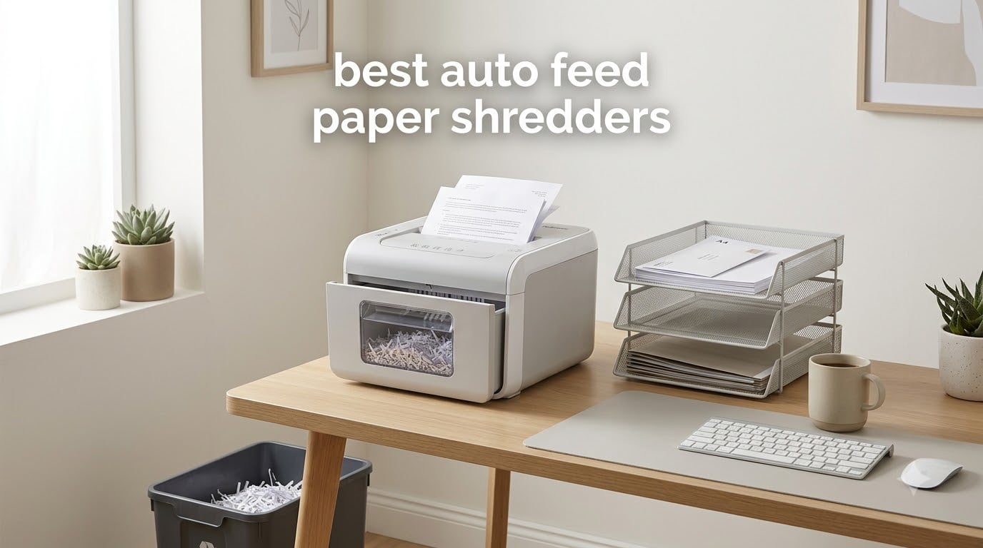 best auto feed paper shredders