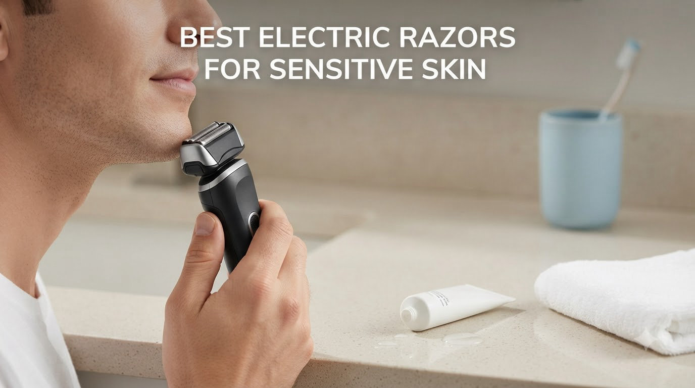 best electric razors for sensitive skin