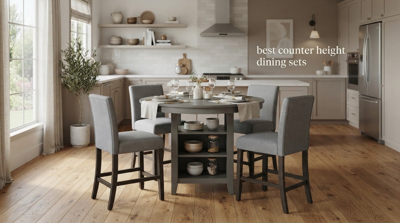 best counter height dining sets