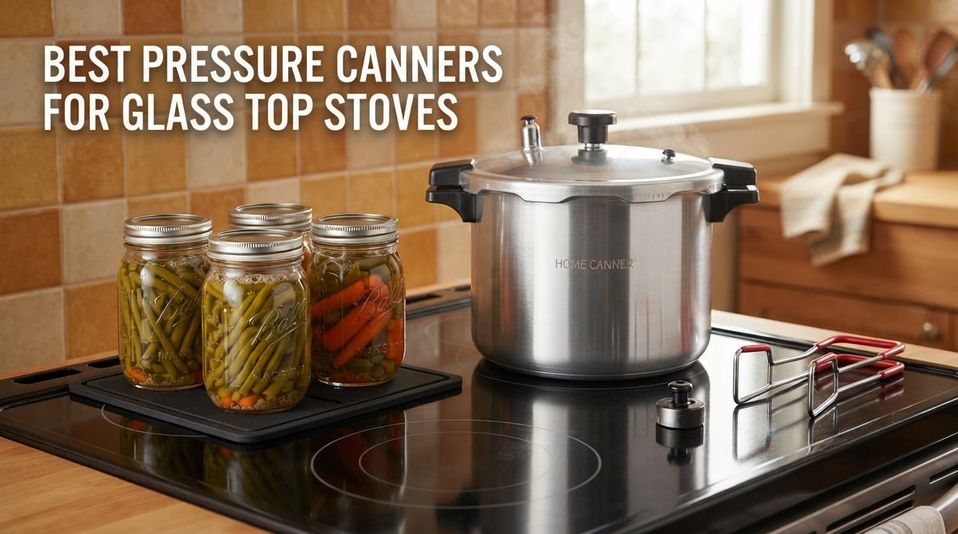 best pressure canners for glass top stoves