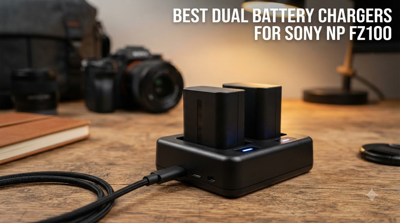 best dual battery chargers for sony np fz100