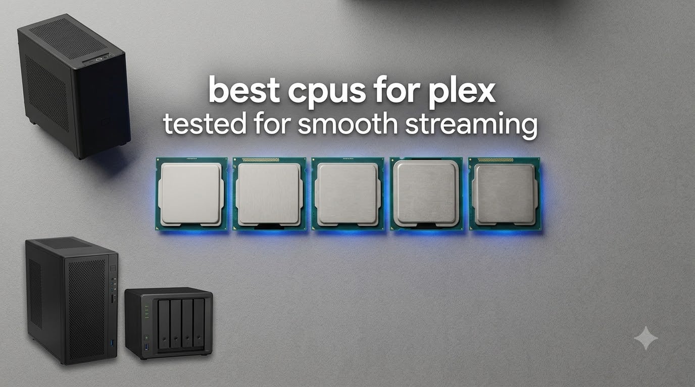 best cpus for plex tested for smooth streaming