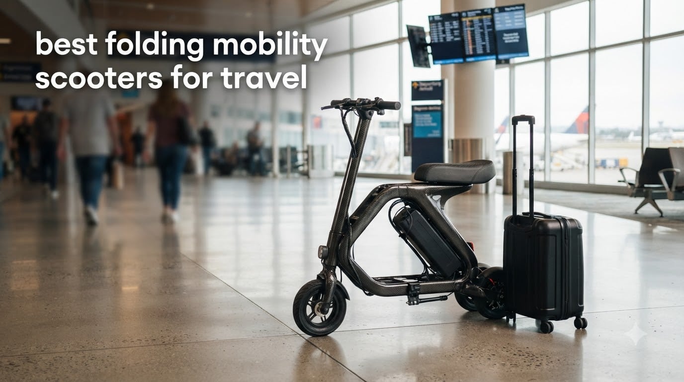 best folding mobility scooters for travel