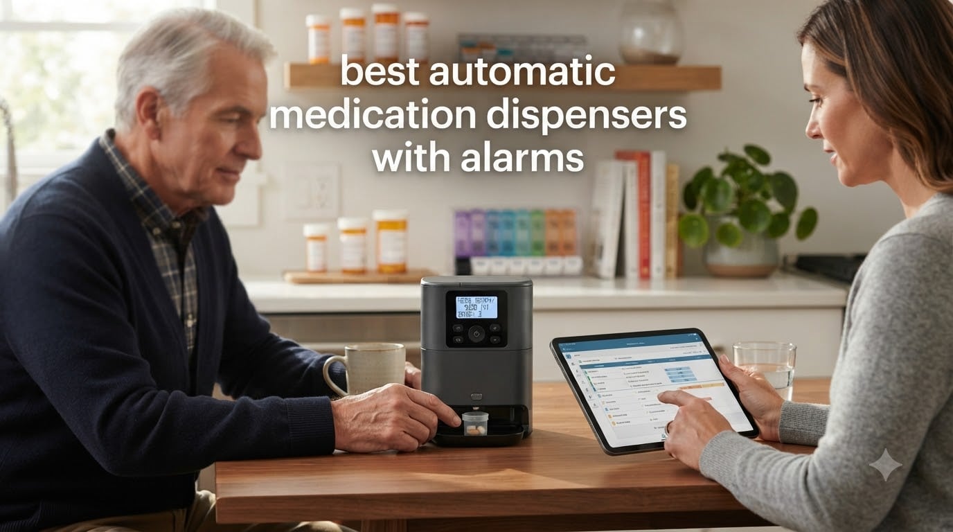 best automatic medication dispensers with alarms