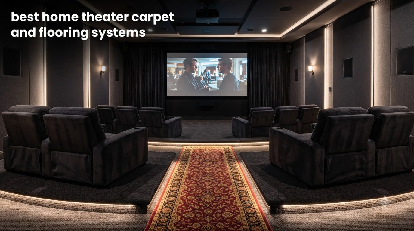 best home theater carpet and flooring systems