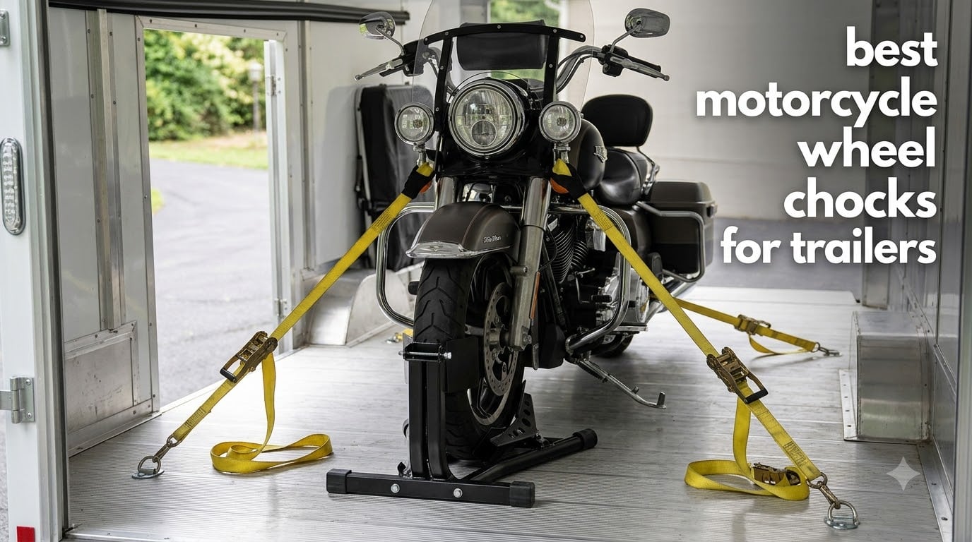 best motorcycle wheel chocks for trailers