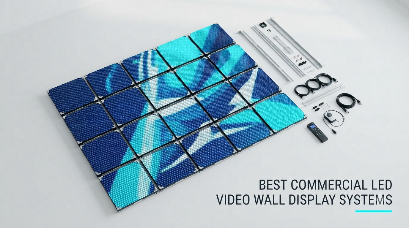 best commercial led video wall display systems