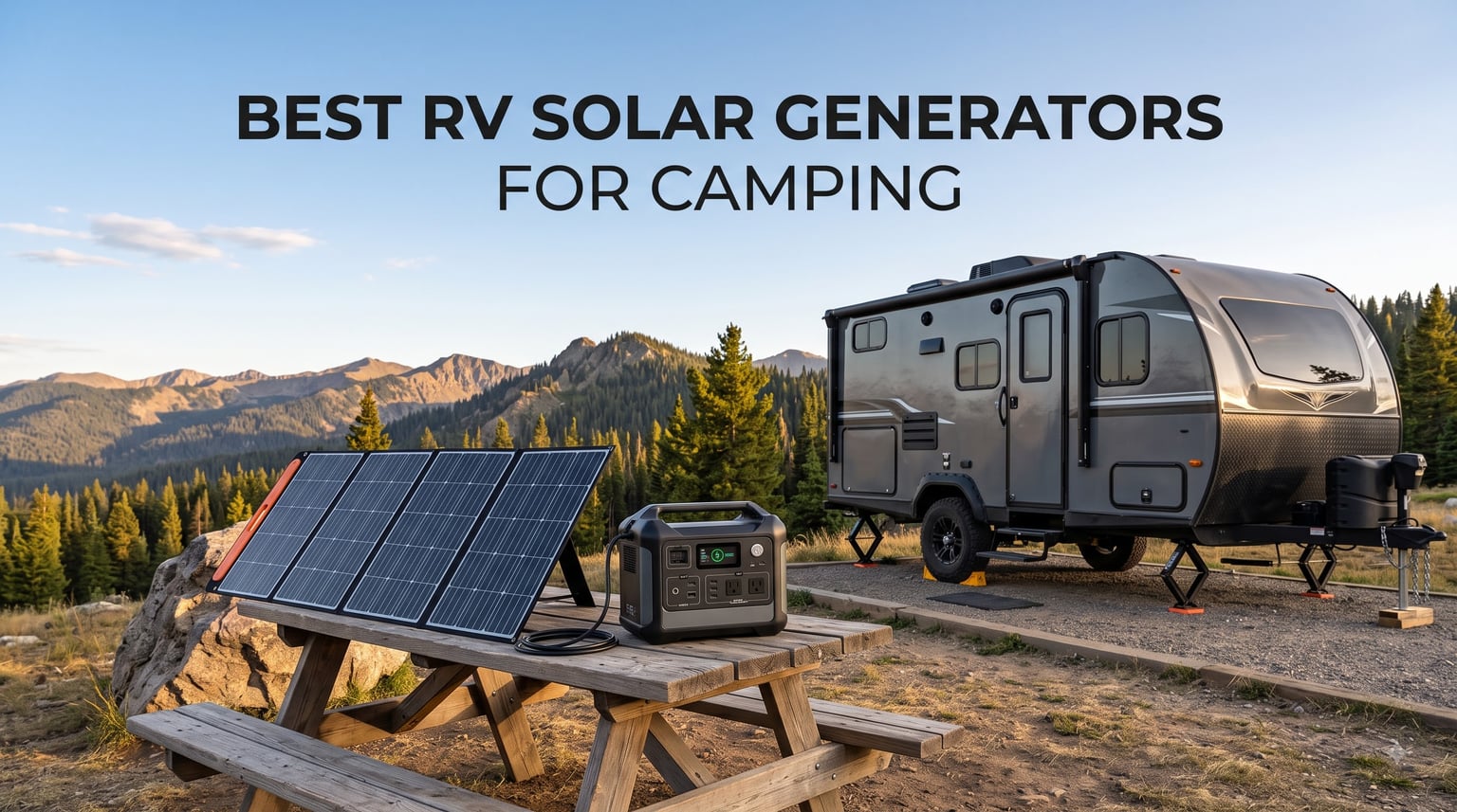 best rv solar generators for camping