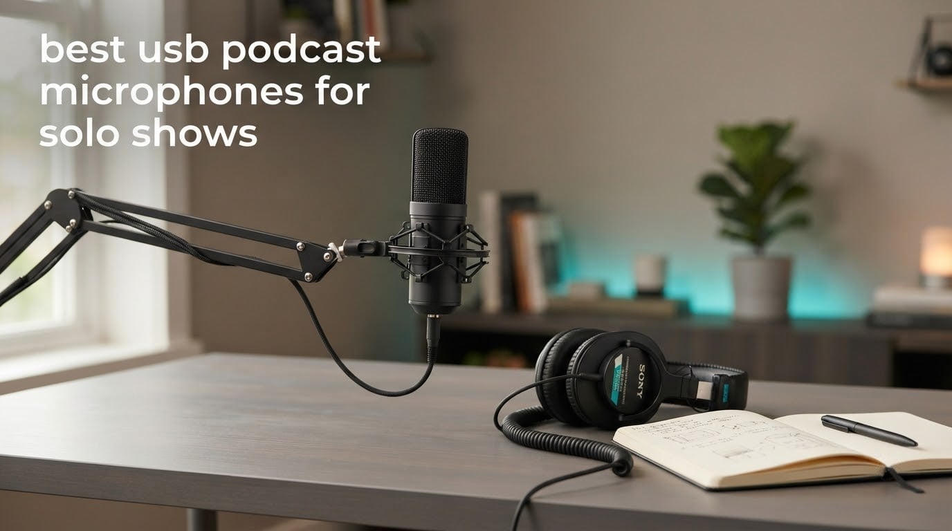 best usb podcast microphones for solo shows