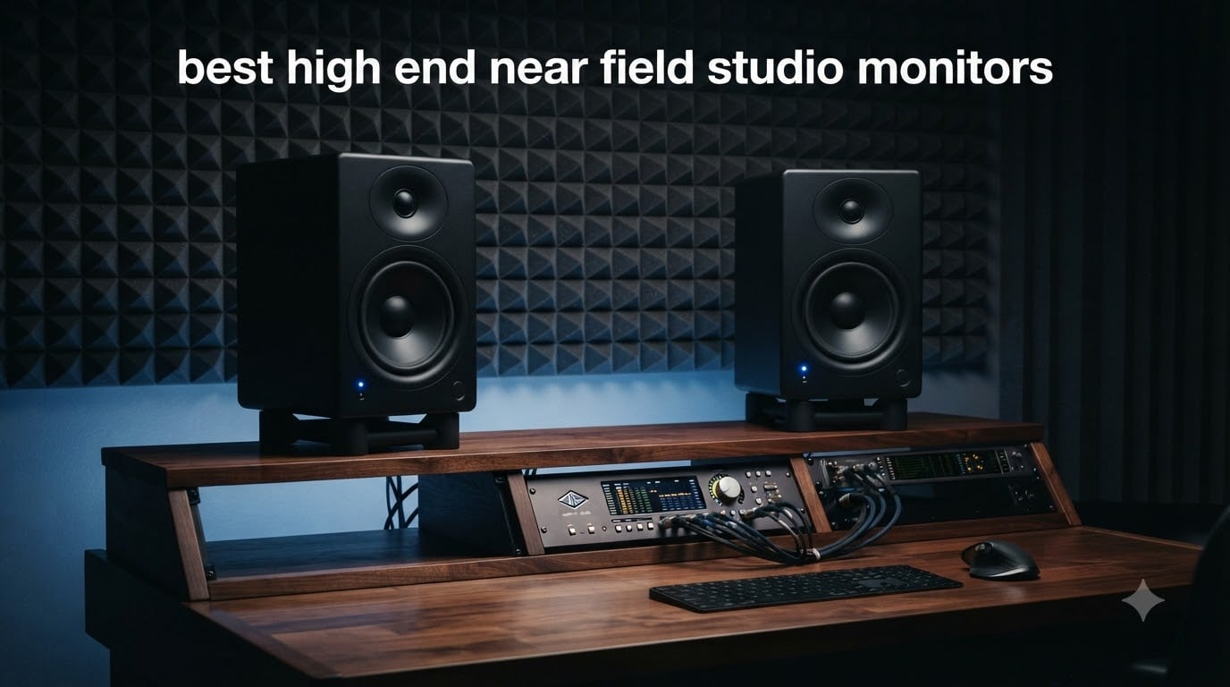 best high end near field studio monitors